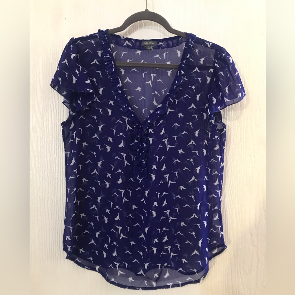 Blue blouse